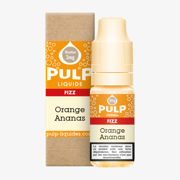 Image Produit Orange Ananas Fizz Pulp 10ml