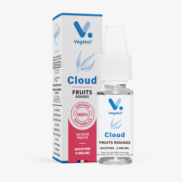 Fruits Rouges Végétol Cloud 10ml 03mg Cloud