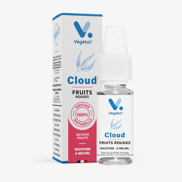 Fruits Rouges Végétol Cloud 10ml 06mg