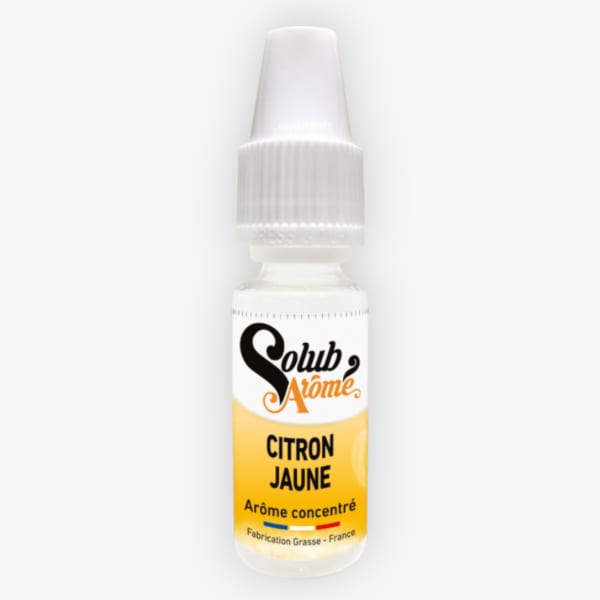 Image Produit Citron Jaune Concentré Solubarôme 10ml