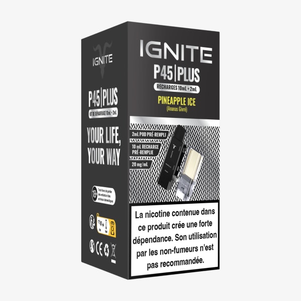 Cartouche P45 / Plus 15k 20mg Ignite Pineapple Ice