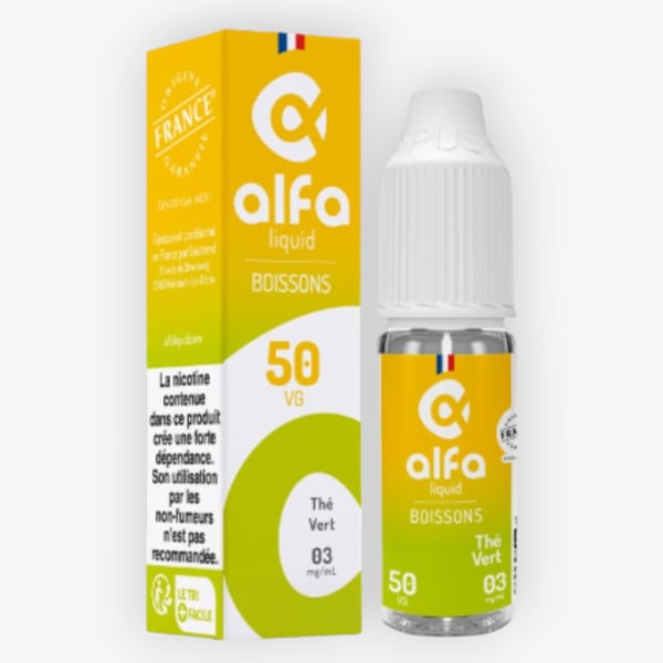 Image Produit Thé Vert 50/50 Alfaliquid 10ml