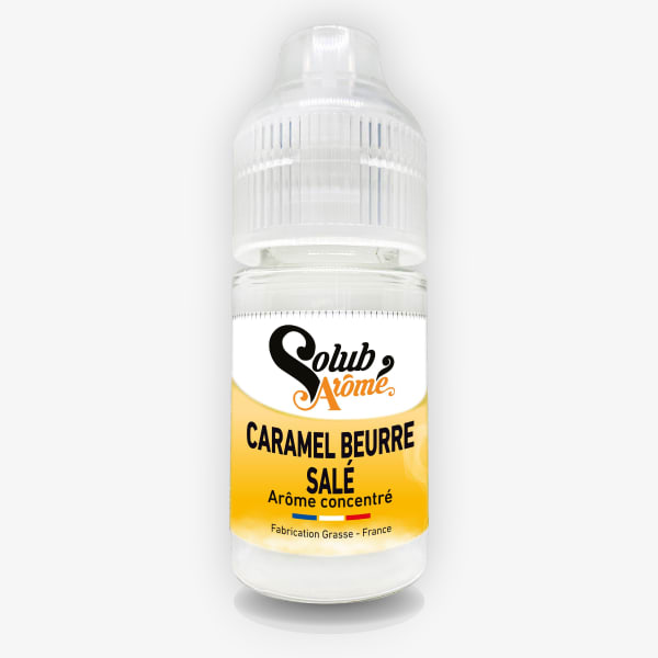 Image Produit Caramel Beurre Salé Concentré Solubarôme 30ml