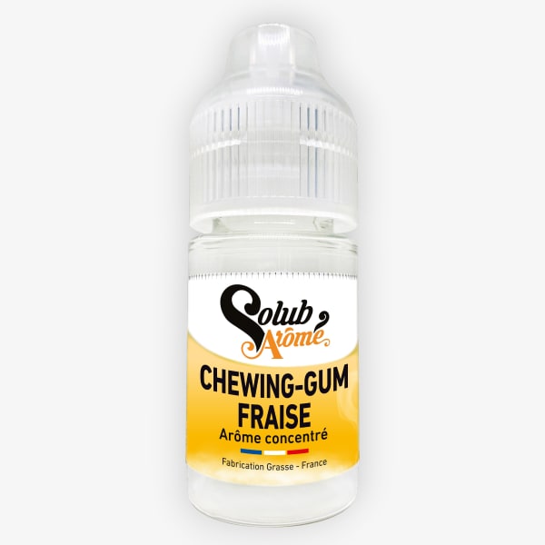 Image Produit Chewing-Gum Fraise Concentré Solubarôme 30ml