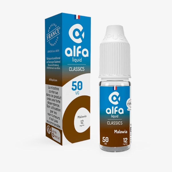 Malawia Alfaliquid 10ml 16mg - PG/VG : 50/50