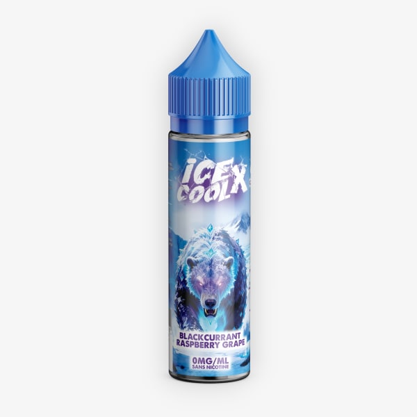 Blackcurrant Raspberry Grape Ice Cool X Liquidarom 50ml 00mg Ice Cool X