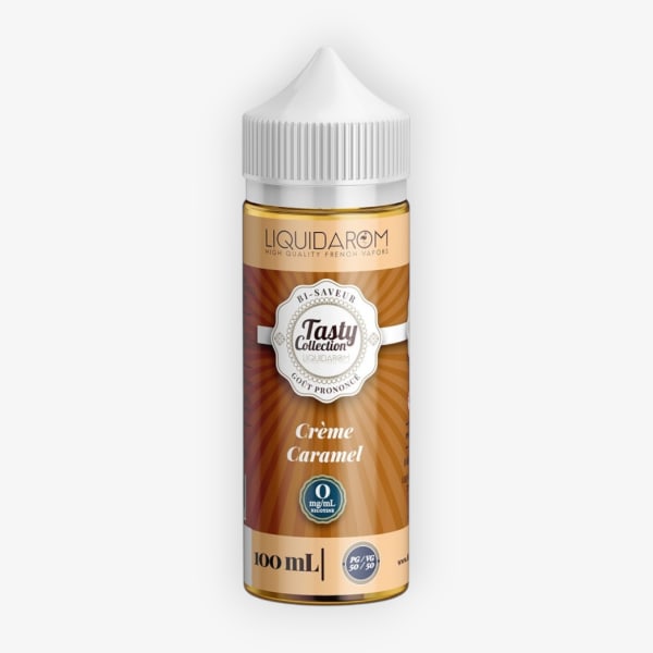 Image Produit Crème Caramel Tasty Collection Liquidarom 100ml