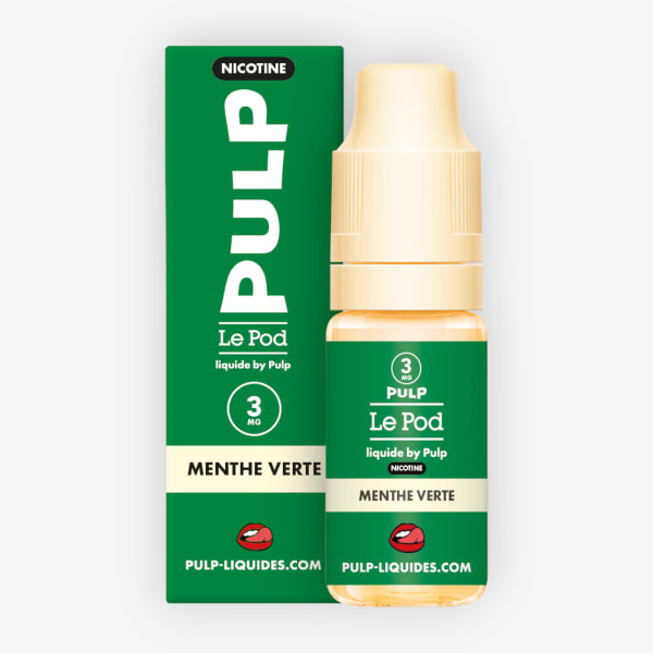 Image Produit Menthe Verte Le Pod Liquide Pulp 10ml