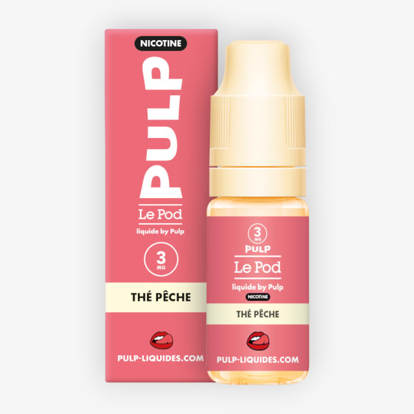 Image Produit Thé Pêche Le Pod Liquide Pulp 10ml
