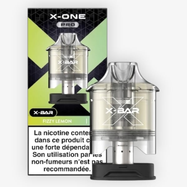 Cartouche X-One Pro 15k X Bar Fizzy Lemon 10mg