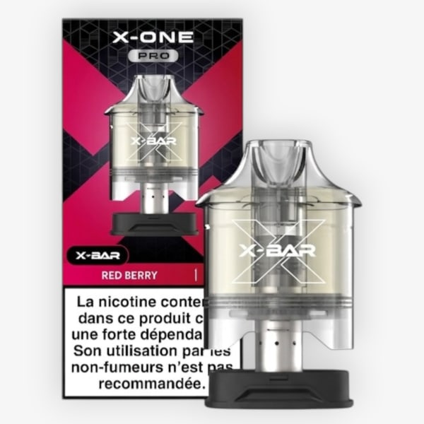 Cartouche X-One Pro 15k X Bar Red Berry 10mg