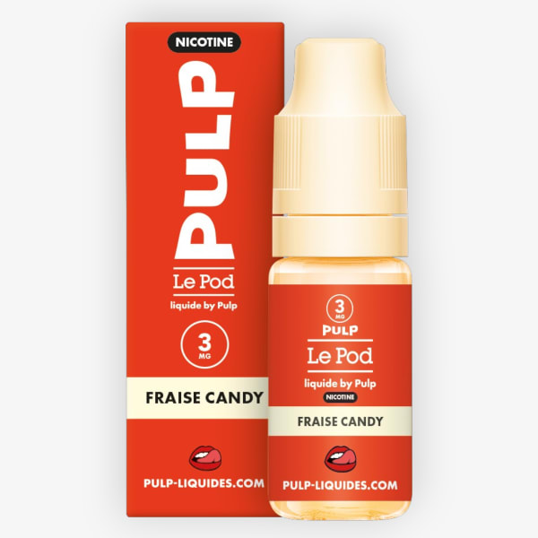 Fraise Candy Le Pod Liquide Pulp 10ml 06mg