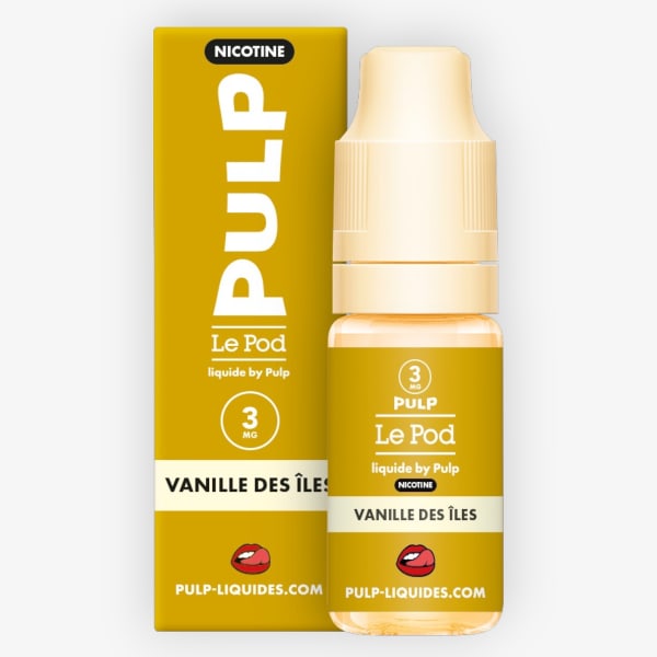 Vanille Des Îles Le Pod Liquide Pulp 10ml 03mg Le Pod Liquide