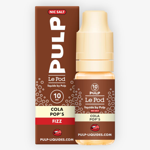Image Produit Cola Pop's Le Pod Liquide Fizz Pulp 10ml