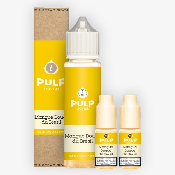 Image Produit Pack 60ml Mangue Douce Du Brésil Pulp - 06mg