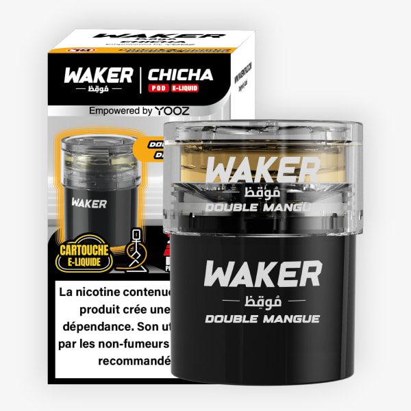Cartouche préremplie Waker Yooz Double Mangue Yooz