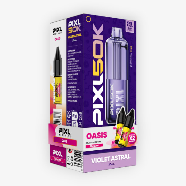 Puff PIXL 50k 20mg Oasis - Violet Astral