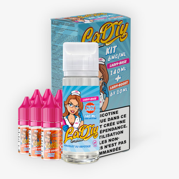 Kit DIY 200ml 50/50 6mg LaDIY Liquidarom 6mg LaDIY