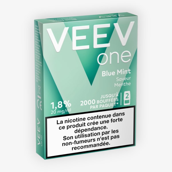 Cartouches Veev One 20mg Blue Mint Veev
