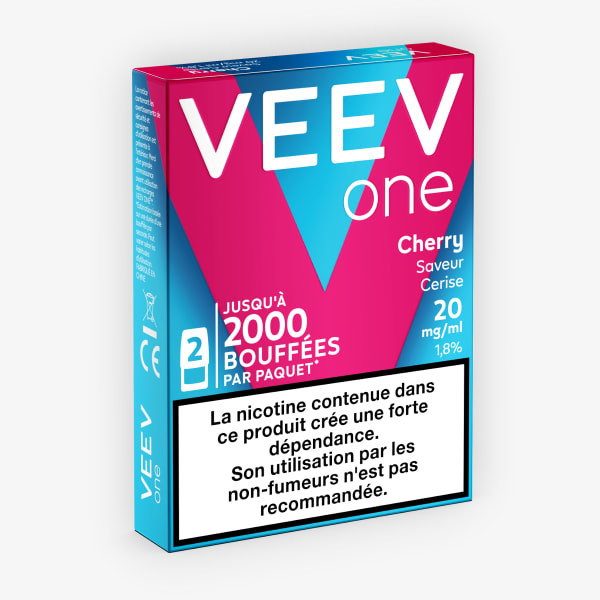 Cartouches Veev One 20mg Cherry