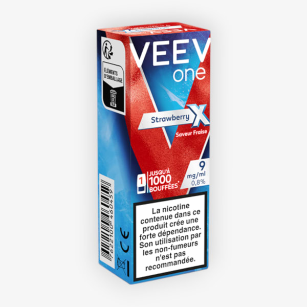 Cartouche Veev One Extra 09mg Strawberry X Veev