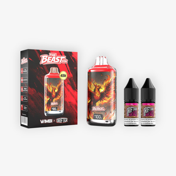 Puff The Beast 45k Eternal Fire 20mg Wimbi - Drifter Cola