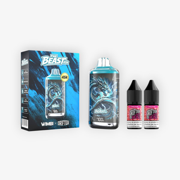 Puff The Beast 45k Storm Oracle 20mg Wimbi - Drifter Fraise Glacée
