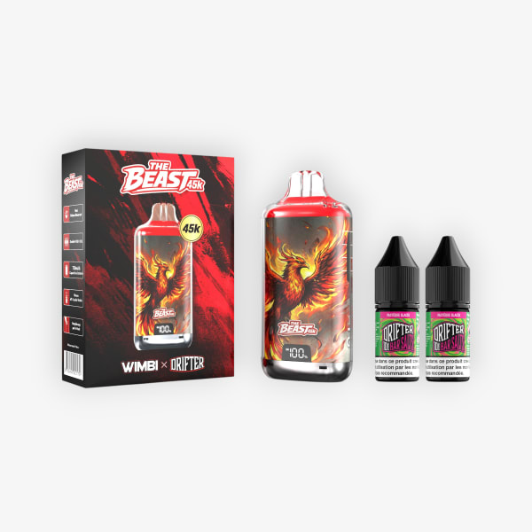 Puff The Beast 45k Eternal Fire 10mg Wimbi - Drifter Pastèque Glacée