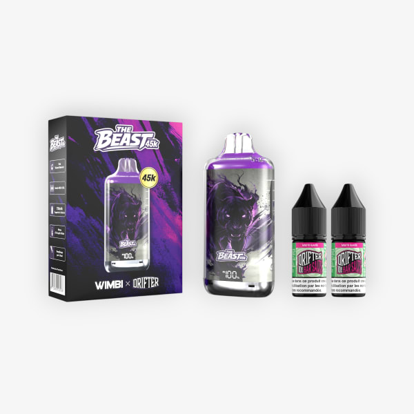 Puff The Beast 45k Nebula Panther 10mg Wimbi - Drifter Mojito Glacé