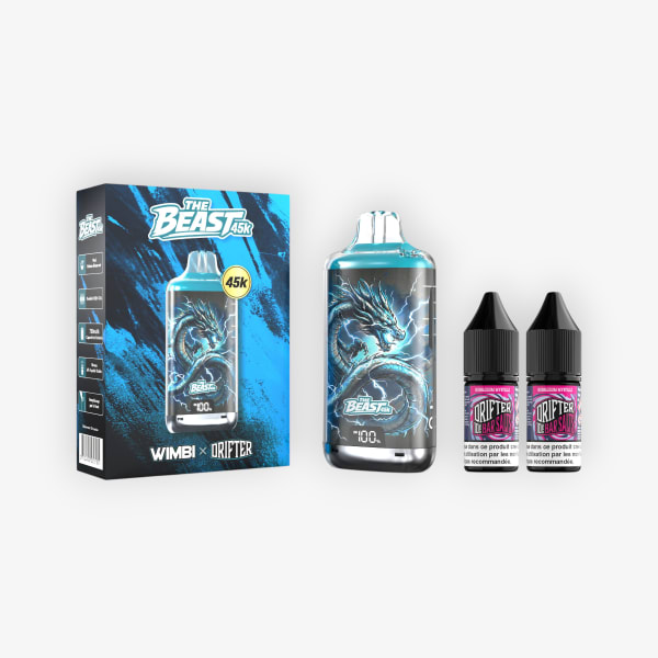 Puff The Beast 45k Storm Oracle 10mg Wimbi - Drifter Bubble Gum Myrtille