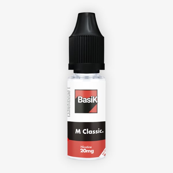 M Classic Nic Salt BasiK Cloud Vapor 10ml 10mg BasiK - Cloud Vapor