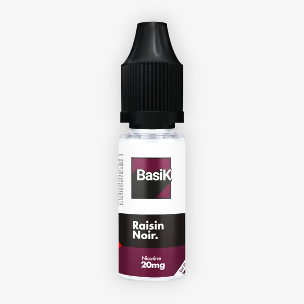 Raisin Noir Nic Salt BasiK Cloud Vapor 10ml 20mg