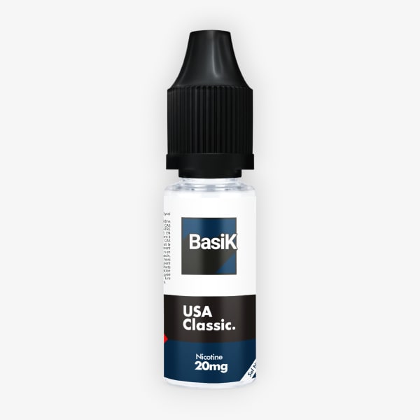USA Classic Nic Salt BasiK Cloud Vapor 10ml 10mg BasiK - Cloud Vapor