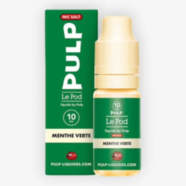 Menthe Verte Nic Salt Le Pod Liquide Pulp 10ml Menthe Verte Nic Salt Le Pod Liquide Pulp 10ml 00mg Le Pod Liquide