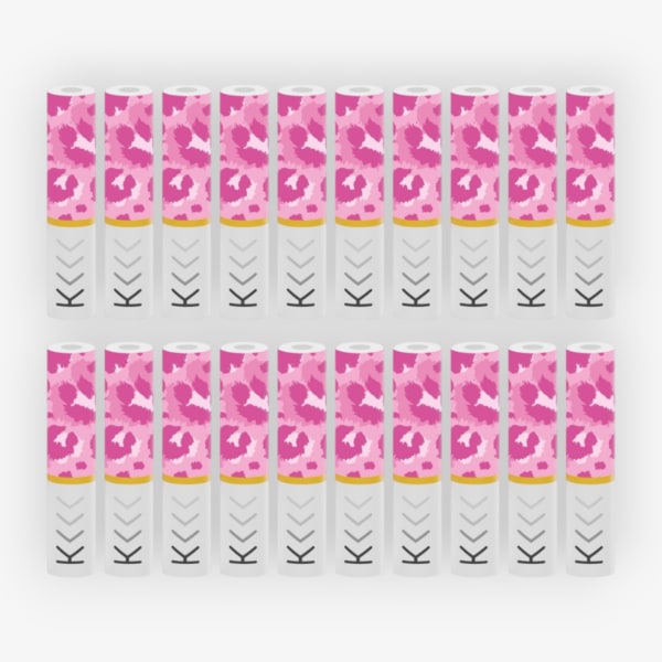 Lot de 20 filtres Kiwi Vapor Lot de 20 filtres de remplacement Pink Bloom Kiwi Vapor