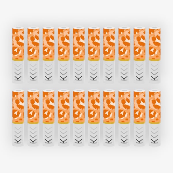 Lot de 20 filtres Kiwi Vapor Lot de 20 filtres de remplacement Sunset Orange Kiwi Vapor