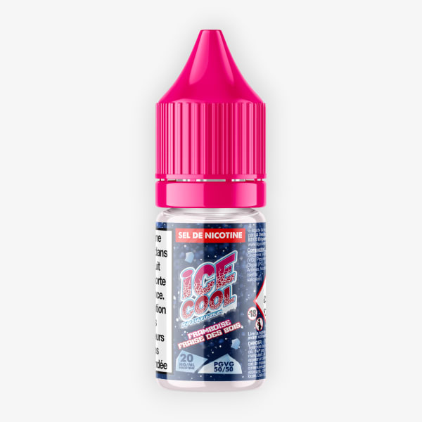 Framboise Fraise Des Bois Nic Salt Ice Cool Liquidarom 10ml 20mg Ice Cool