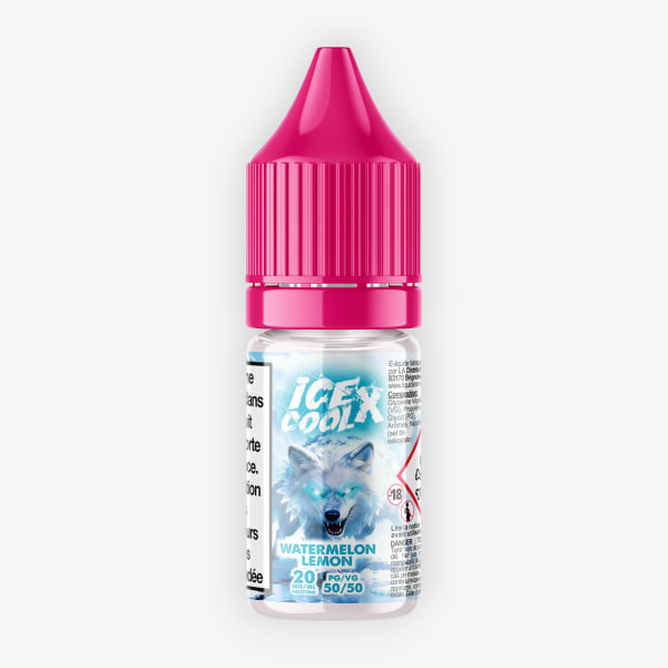 Watermelon Lemon Ice Cool X Liquidarom 10ml 20mg Ice Cool X