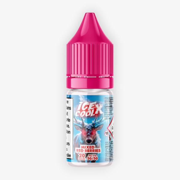 Mixed Red Berries Ice Cool X Liquidarom 10ml 20mg Ice Cool X