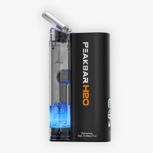 Chicha électronique H2O Pro Peakbar Carbon Black