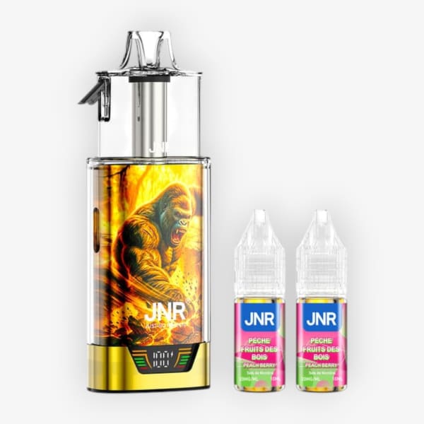 Puff Gorilla X 43k 20mg JNR Pêche Fruit Des Bois