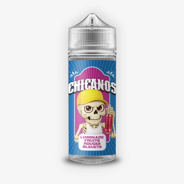 Limonade Fruits Rouges Bleuets Chicanos 100ml 00mg Chicanos