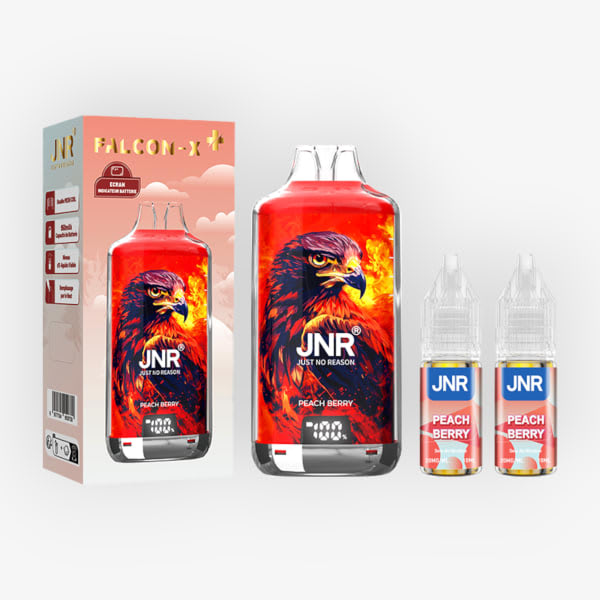 Puff Falcon X 28k 10mg JNR Peach Berry