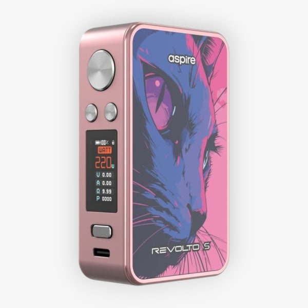 Box Revolto S Aspire Pink & Wild Cat