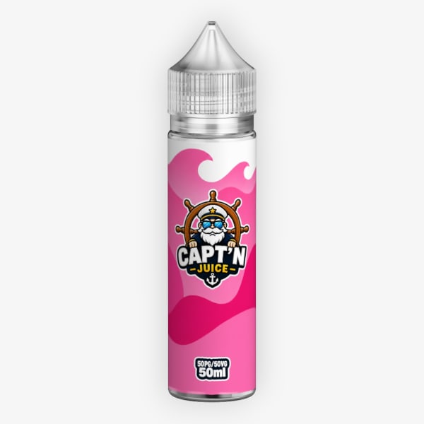 Pink Bubble Capt'n Juice 50ml Pink Bubble ZHC Mix Series Capt'n Juice 50ml 00mg Capt'n Juice
