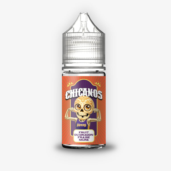 Fruit Du Dragon Fraise Mûre Concentré Chicanos 30ml 00mg Chicanos