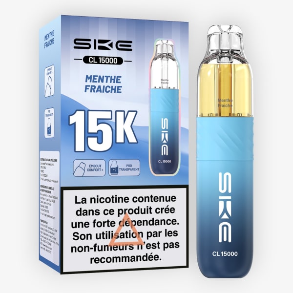 Puff CL15000 20mg SKE Menthe Fraiche