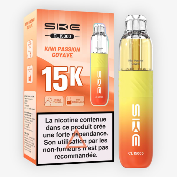 Puff CL15000 20mg SKE Kiwi Passion Goyave