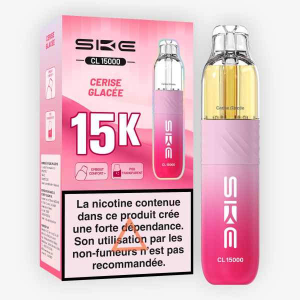 Puff CL15000 20mg SKE Cerise Glacée