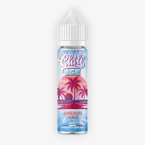 Fruits Rouges Myrtille Chill Ice LP Vapor 50ml 00mg Chill Ice